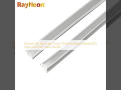 Silicone LED Strip Light Cover 10*10mm Indoor Flexible LED Strip Cover With Neon Border